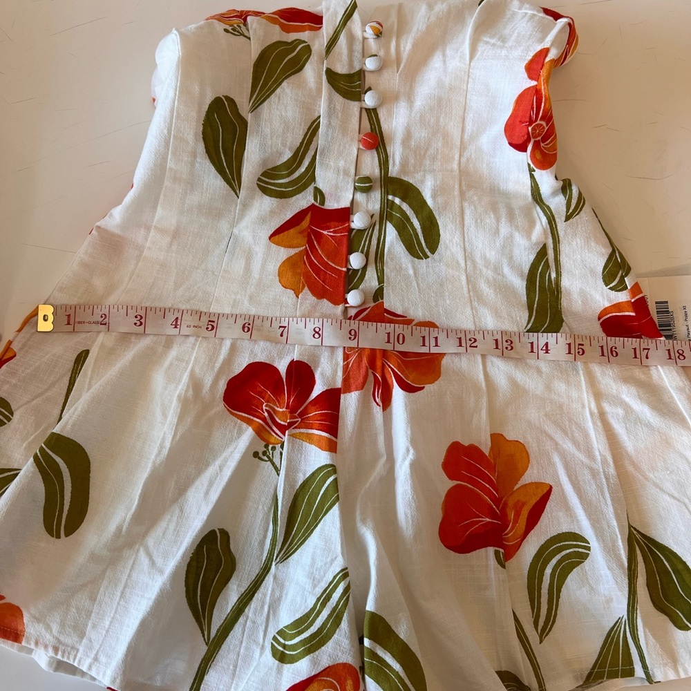 NWT  SABO Romper size 2, xs. 100% cotton women’s - Picture 4 of 15